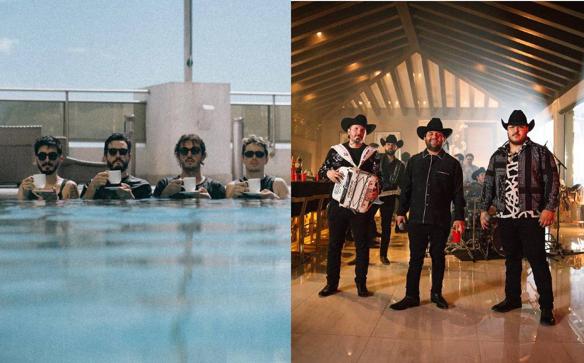 Grupo Frontera y Morat cantan juntos No se va | Especial