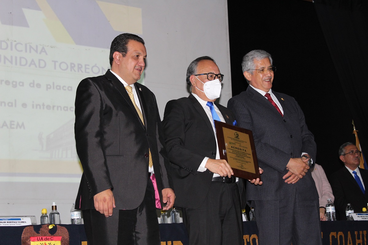 Juan Hernández Hernández, Miguel Ángel Rodríguez Calderón y , Salvador Chavarría Vázquez. (Claudia Luévano)