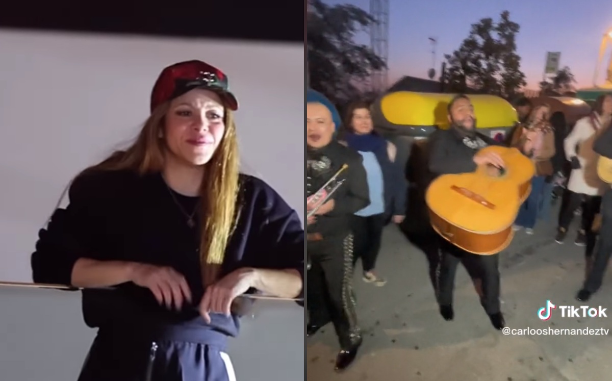 Llevan mariachi a Shakira por su cumpleaños | Especial