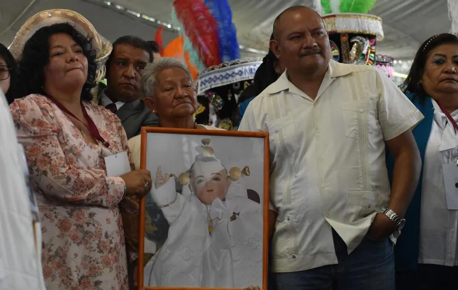 Nuncio Apostólico para México preside misa del cambio de mayordomía del Niñopa en CdMx