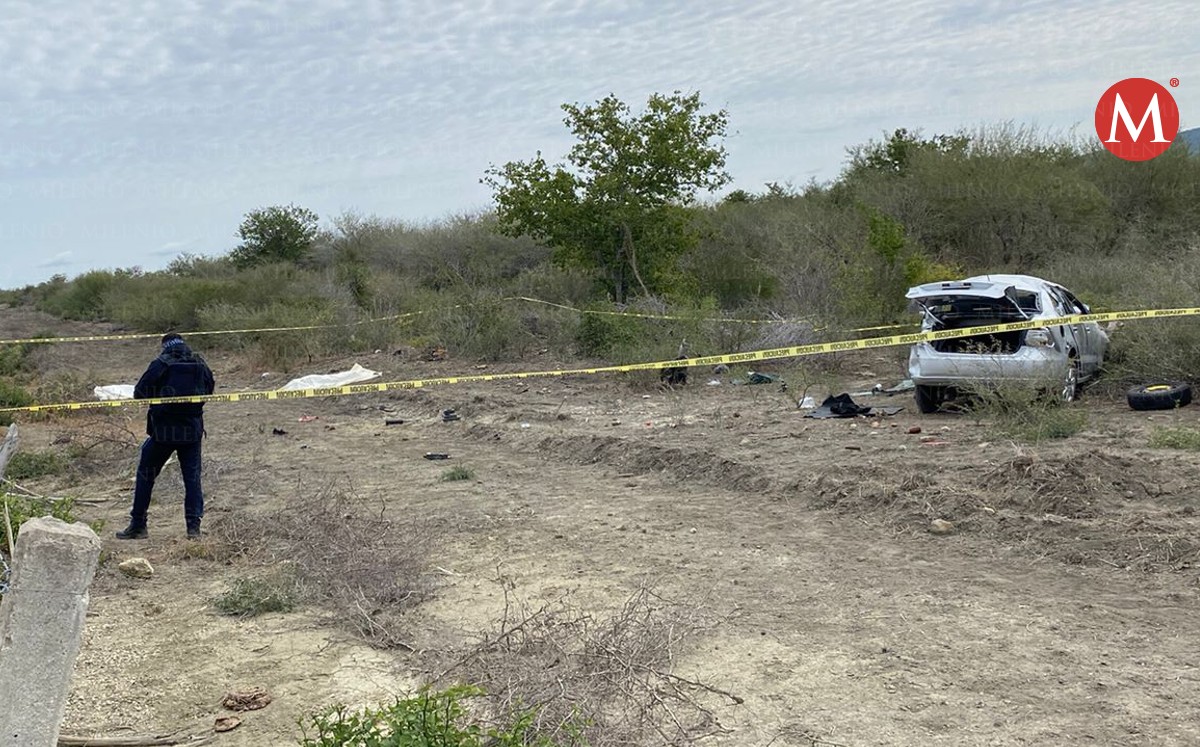 Volcadura en carretera Tampico-Mante, tramo de ciudad González y Mante