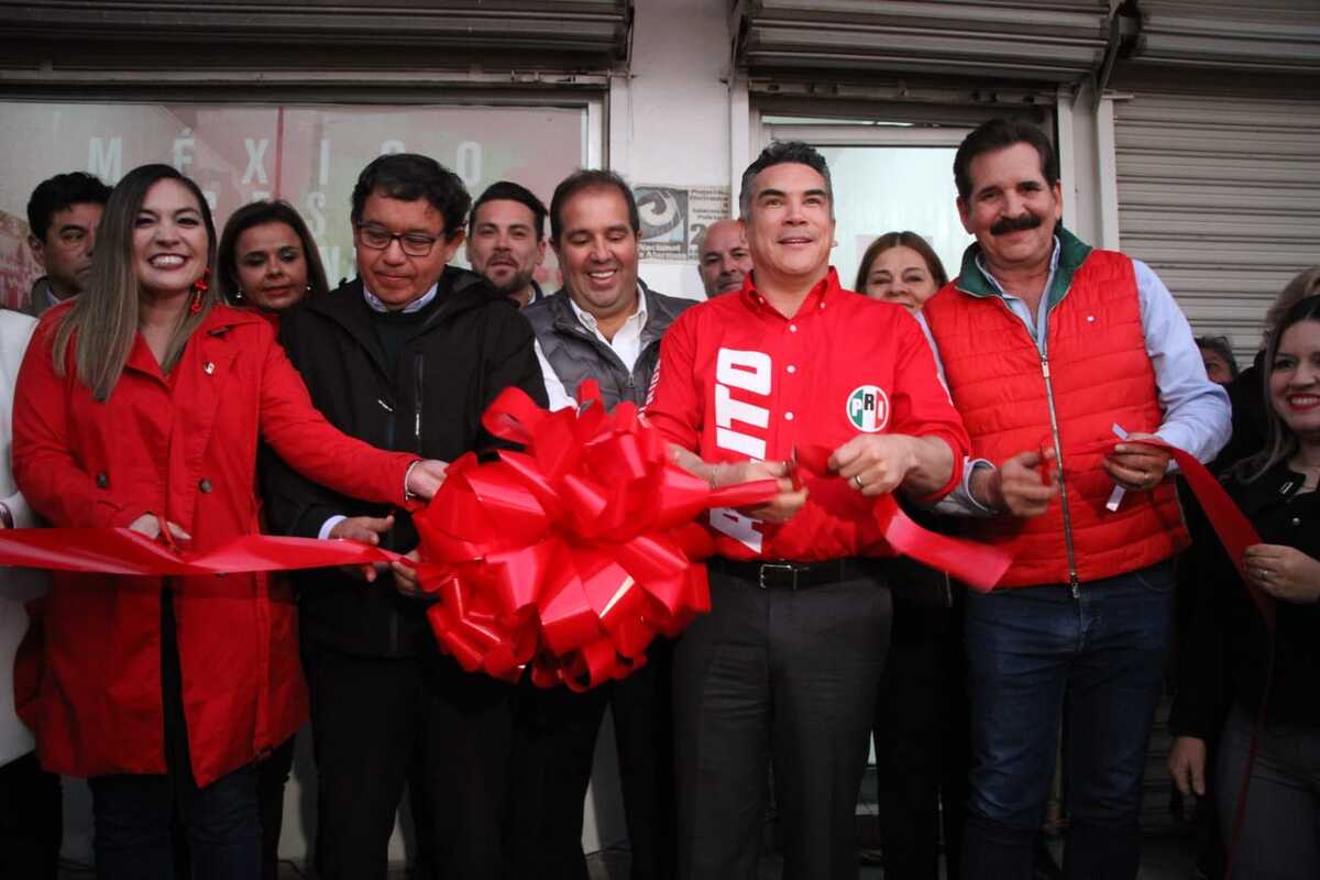 Alito inaugura cómite municipal en García. Foto: Leonel Rocha