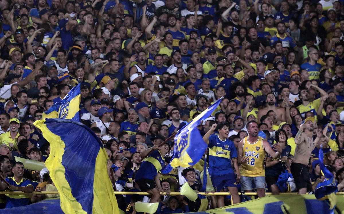 Autoridades clausuran parte de la tribuna de la Bombonera de Boca Junior (AFP)