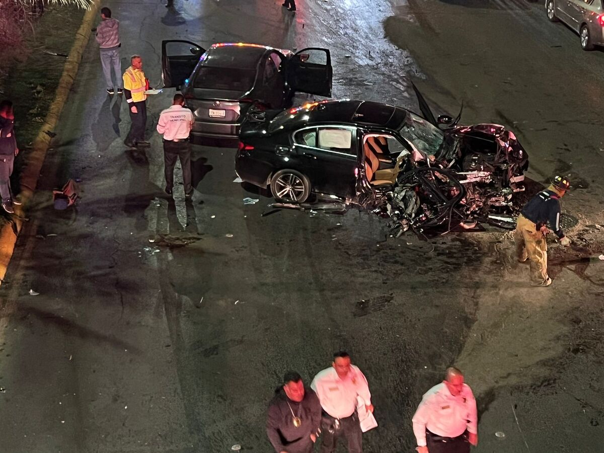 El accidente ocurrió el viernes a las 19:35 horas. (Milenio Digital)