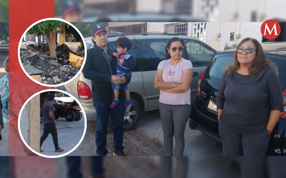 Los habitantes señalan que el hombre sufre problemas de drogadicción.