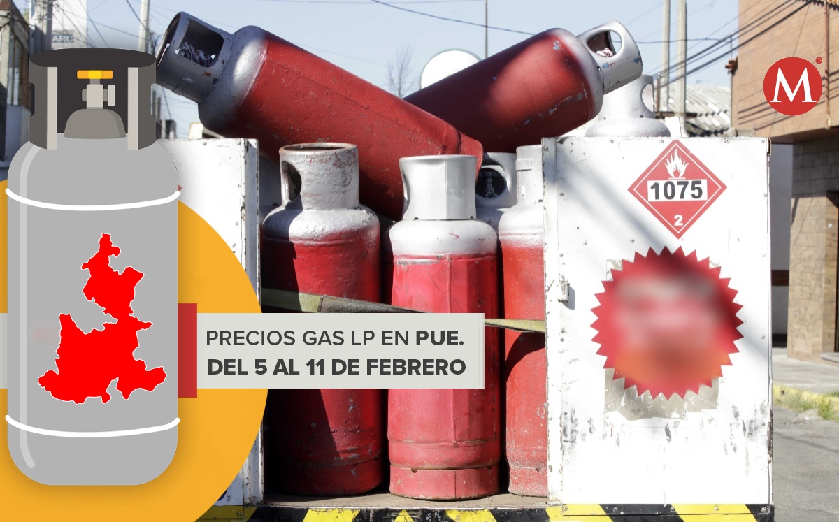 Precio del Gas LP en Puebla del 5 al 11 de febrero de 2023 | Agencia Enfoque