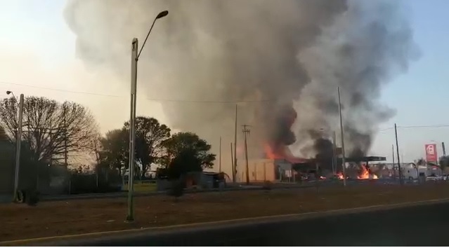 Explosión en gasolinería de Tula, Hidalgo. | Captura