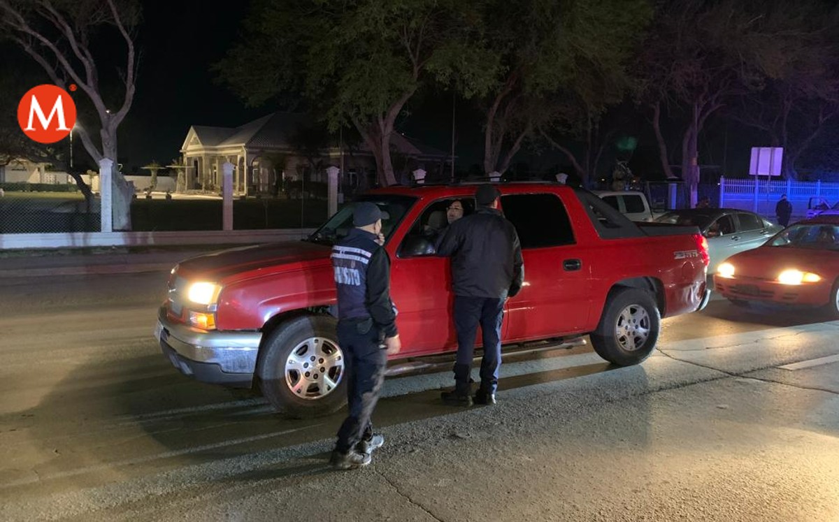 Operativo anti alcohol en Tamaulipas.