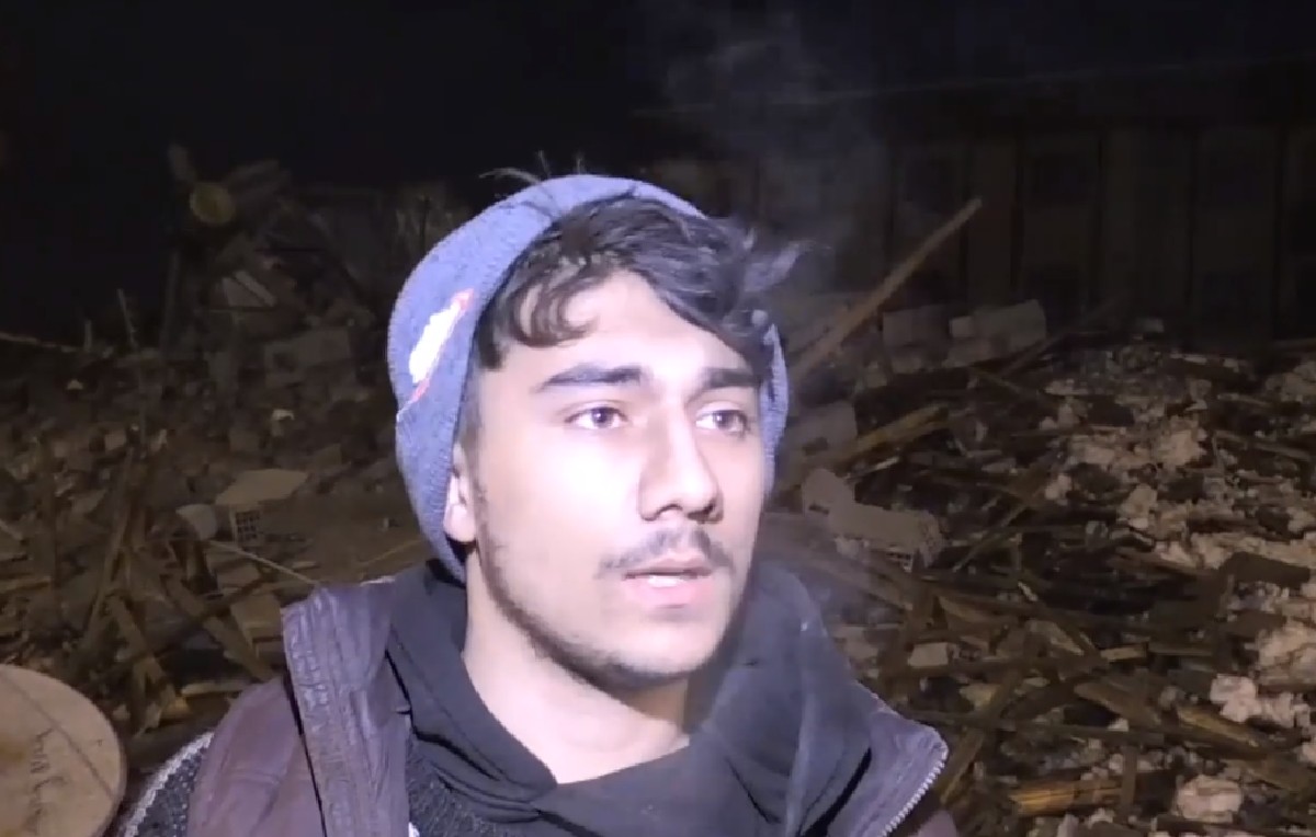 Boran Kubat, testimonio de rescate tras terremoto en Turquía | Captura de pantalla, Aksam