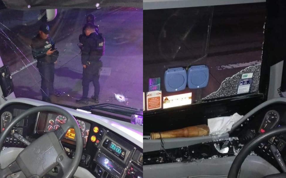 El conductor resultó herido tras el ataque | Especial