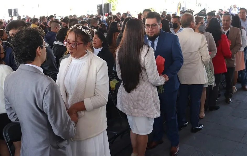 En Hidalgo, autoridades invitan a aprovechar las bodas colectivas el próximo 14 de febrero