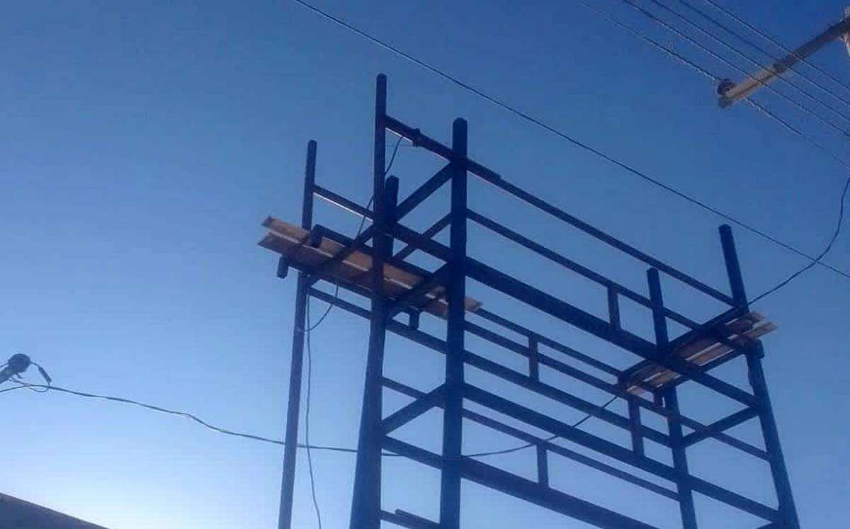 El hombre se encontraba realizando trabajos de soldadura en una iglesia. (Especial)