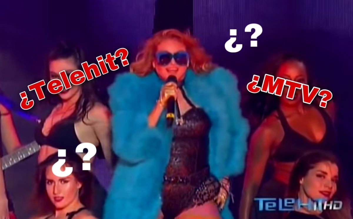 Paulina Rubio confunde 'Telehit' con 'MTV' (Especial)