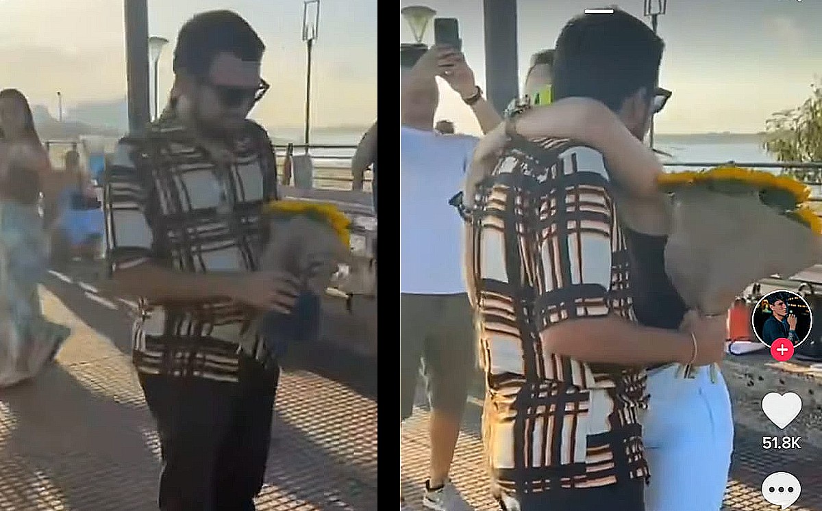 TikTok. Joven rechaza a su amigo en público. | ESPECIAL