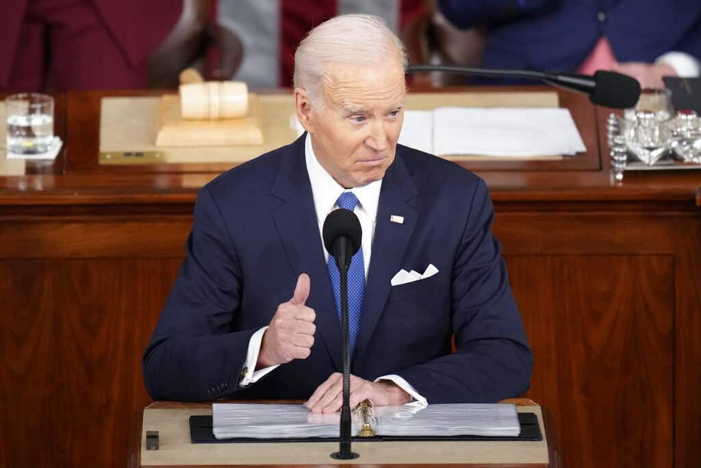 El presidente de Estados Unidos, Joe Biden. (AP)