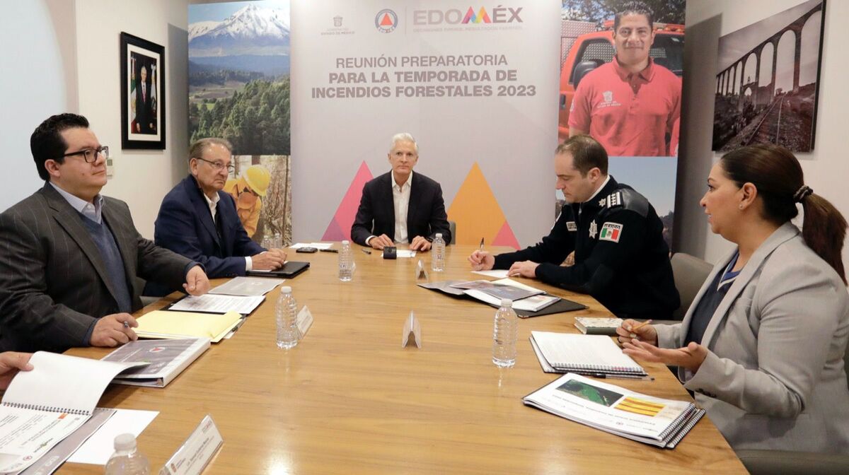 Del Mazo se reune con el Comité Estatal de Protección contra Incendios Forestales para reforzar estrategias | Especial
