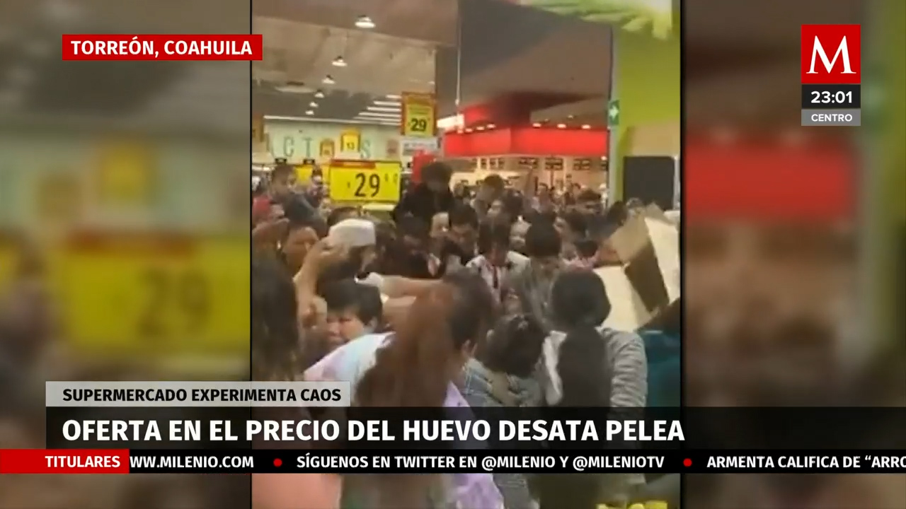 Oferta en el precio del huevo desata pelea en Coahuila