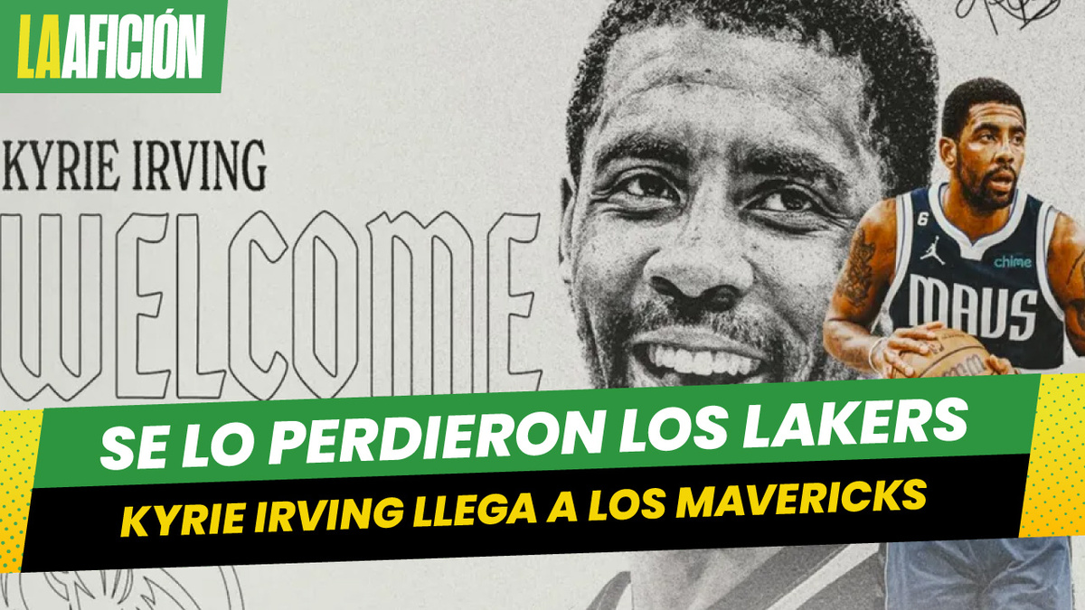 ¡Oficial! Kyrie Irving es nuevo jugador de los Dallas Mavericks