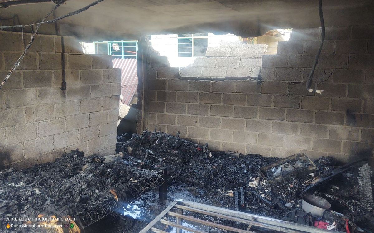 Acumulación de gas termina con vivienda del municipio de Ixtapaluca. (Especial)