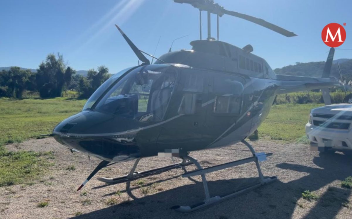 Decomisan helicóptero; no acataron clausura de helipuerto en Tamasopo
