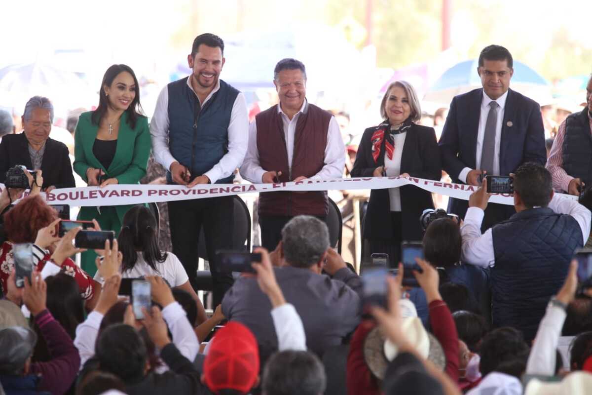 Inauguración del bulevar Providencia-El Saucillo-San Fernando (Jorge Sánchez)