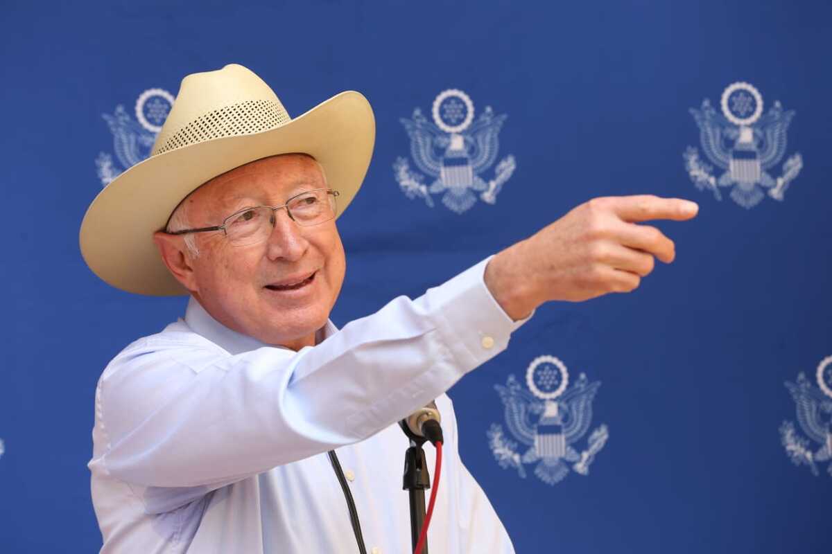 Ken Salazar, embajador de Estados Unidos de América en México. │ Octavio Hoyos
