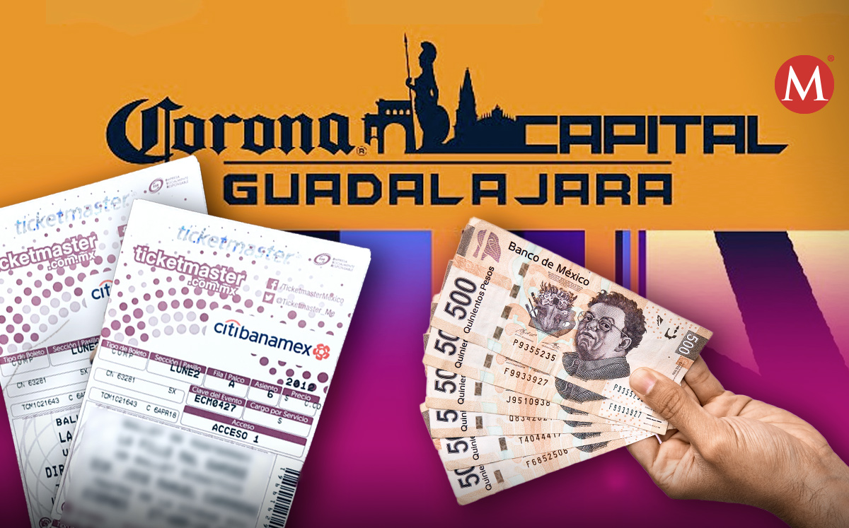 Listos los precios para el Corona Capital Guadalajara (Milenio)