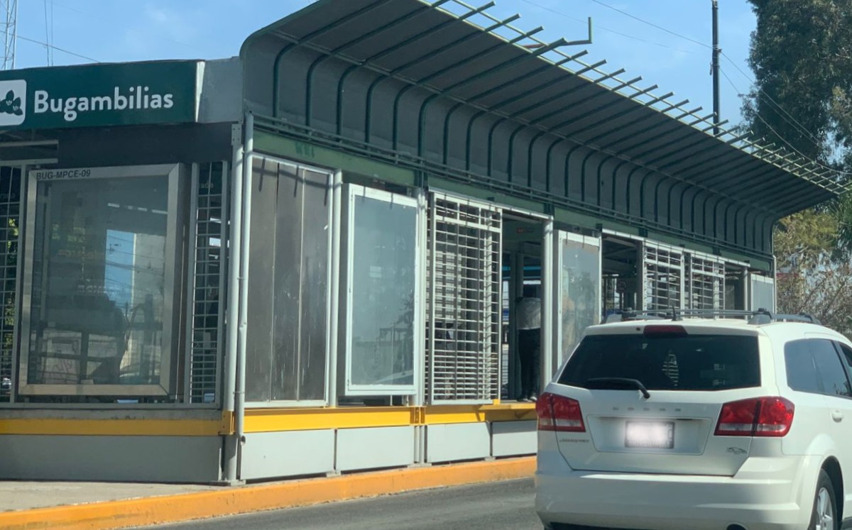 Paraderos de la 'oruga'