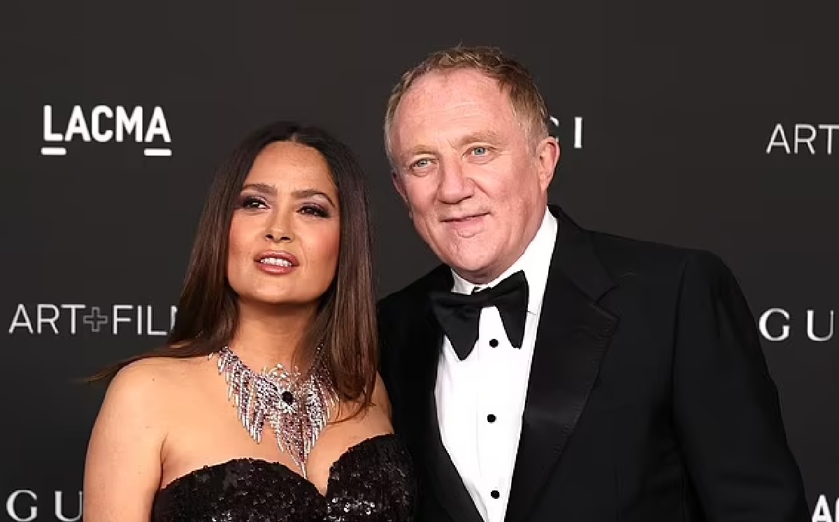 Salma Hayek admite que no quería casarse con su esposo (Instagram).