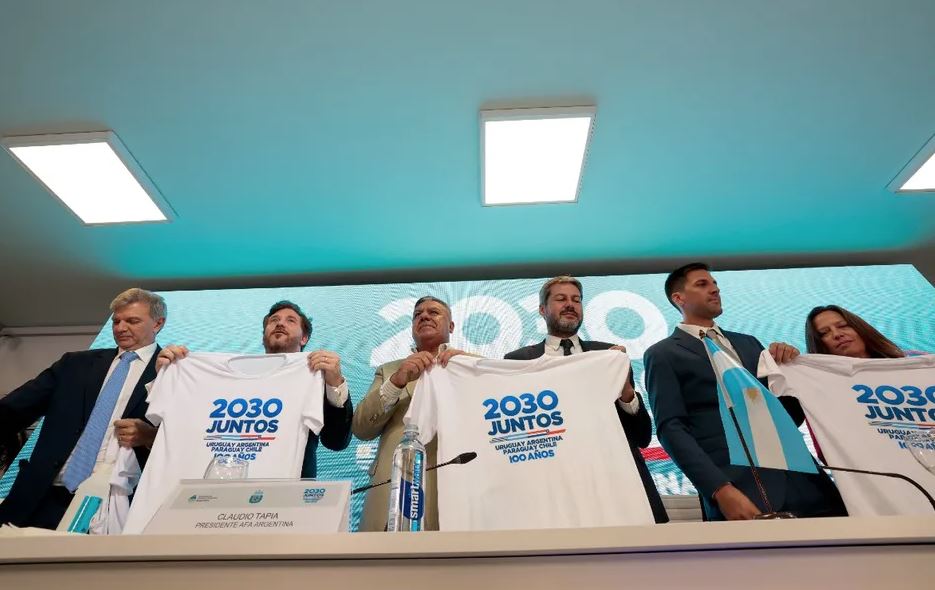 Uruguay, Argentina, Chile y Paraguay lanzan su candidatura para el Mundial de 2030