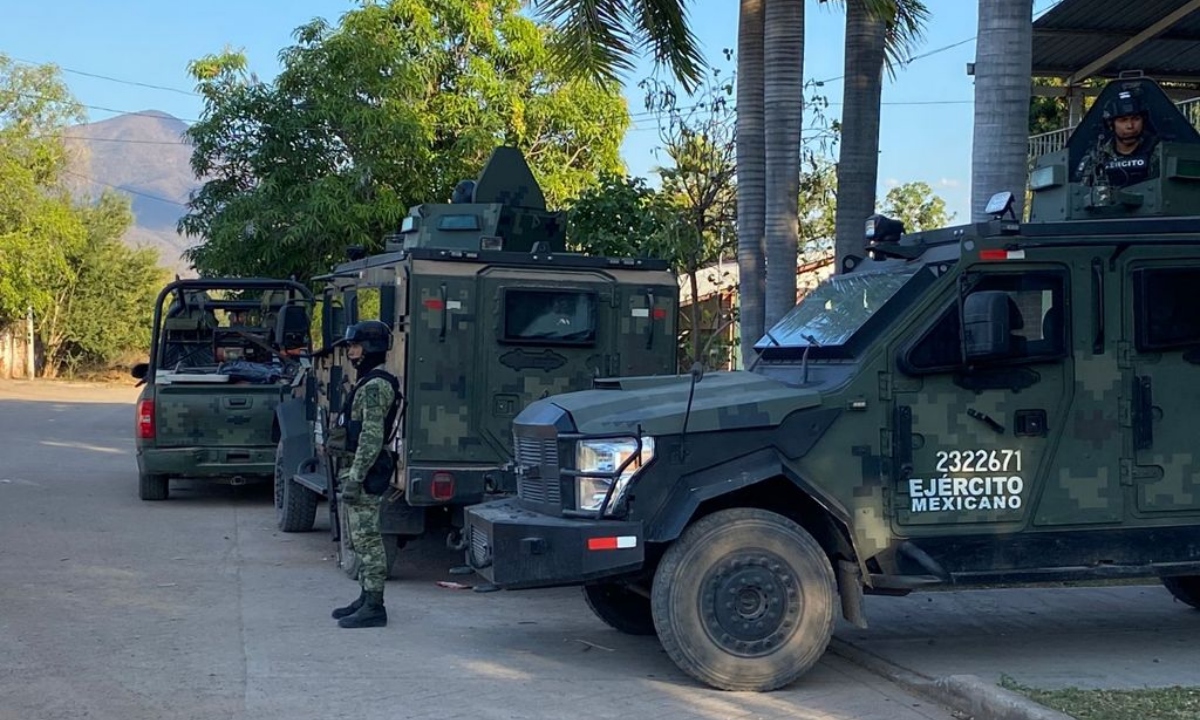 Ejercito Mexicano incursiona en Uruapan, Michoacán