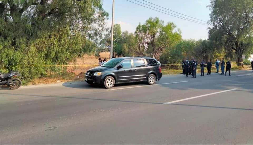 Policía  acordonó la zona. (Especial)