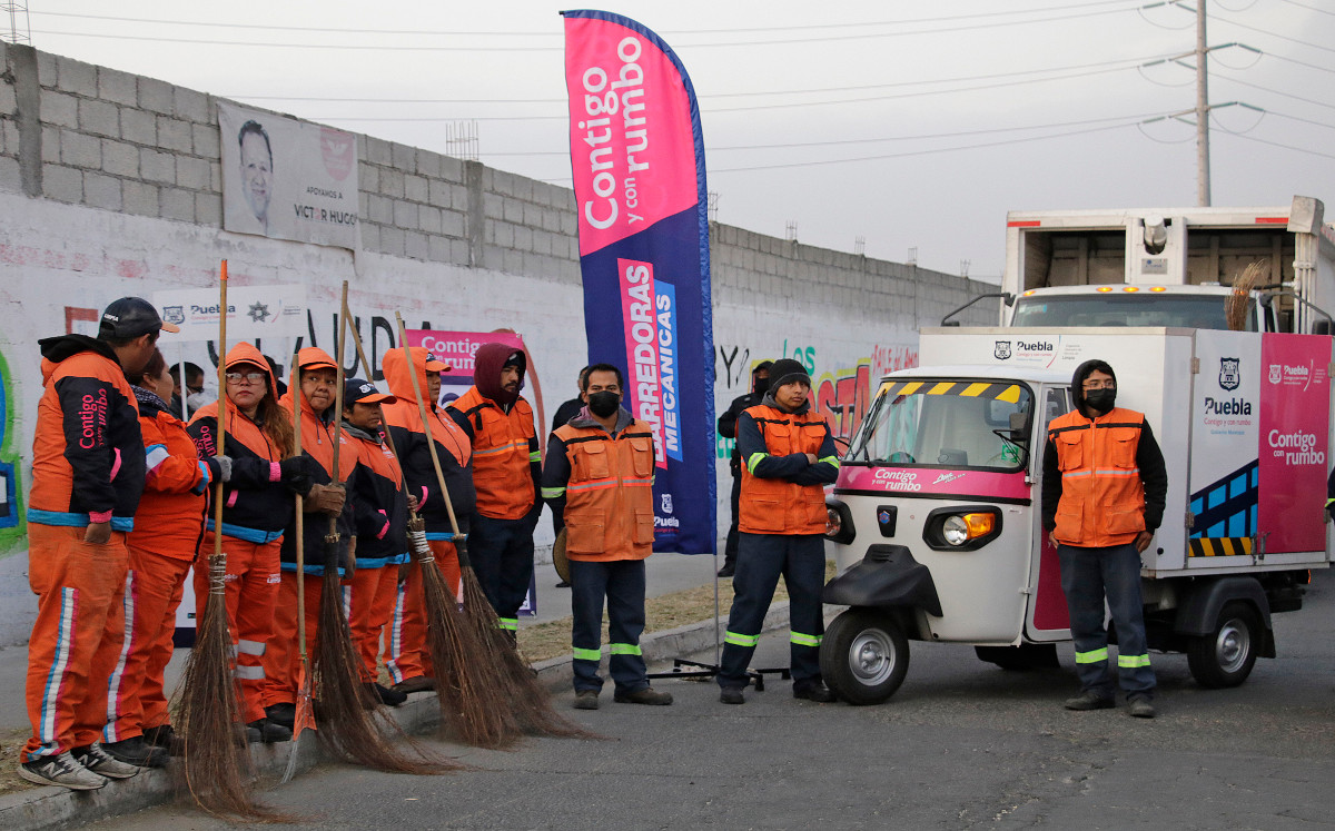 Programa Integral de Limpieza Urbana en Puebla capital | Agencia Enfoque