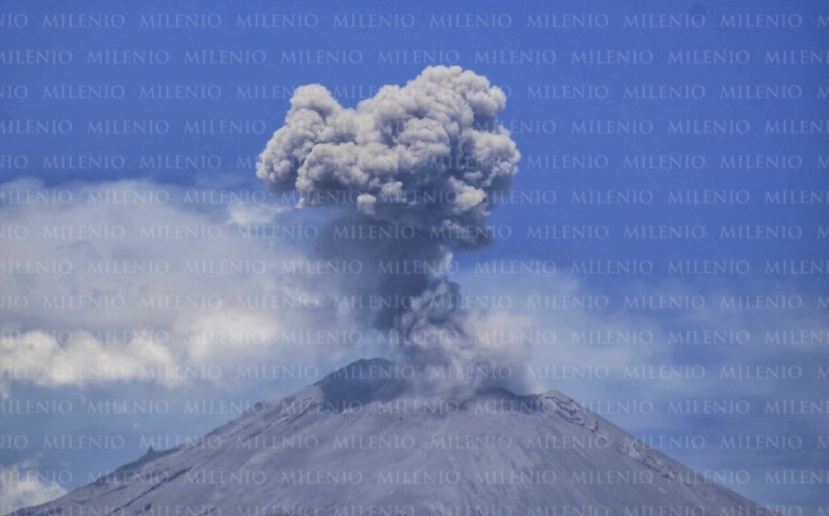 Volcán Popocatépetl desde San Andrés Cholula, Puebla | Andrés Lobato