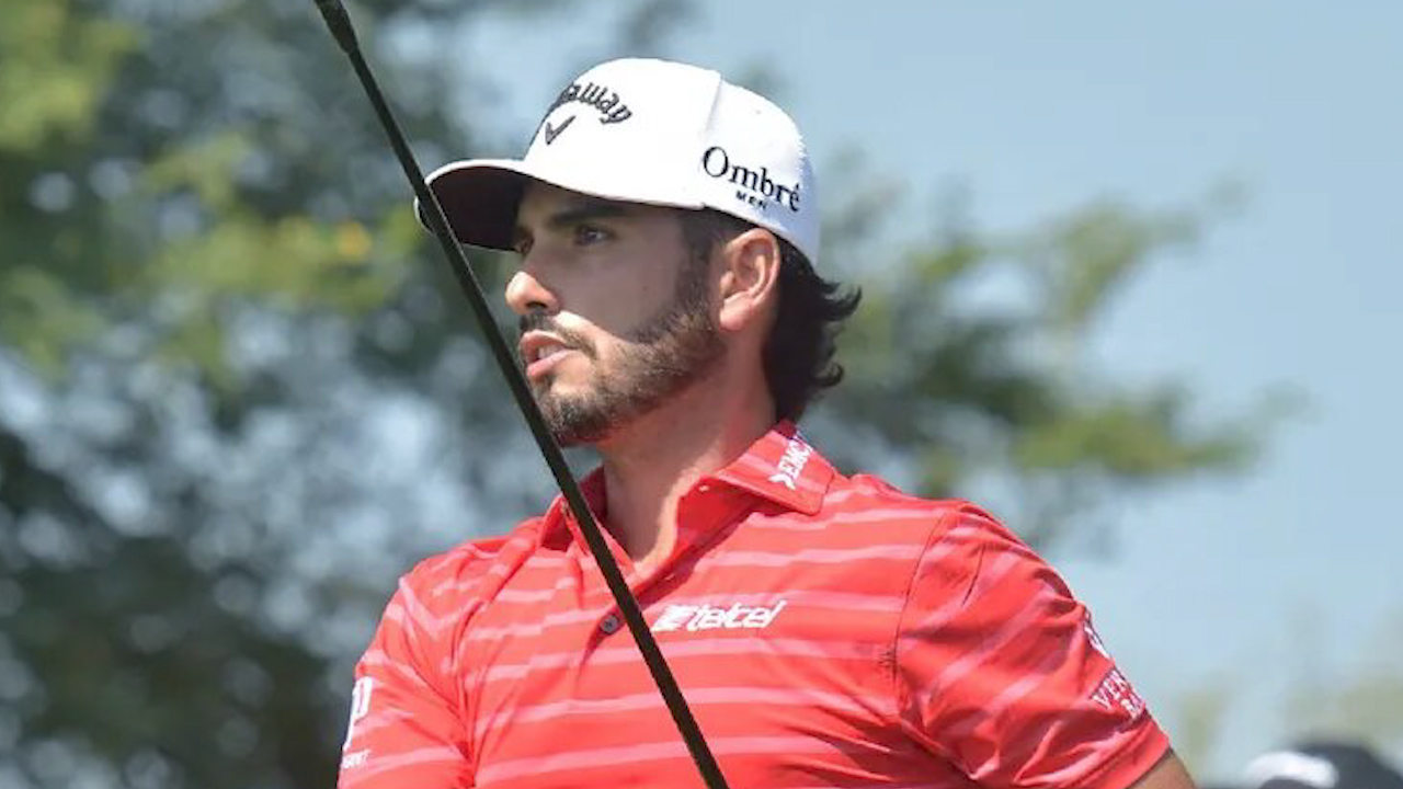 Abraham Ancer se alista para cita del LIV Golf en México: “Me siento más pleno”
