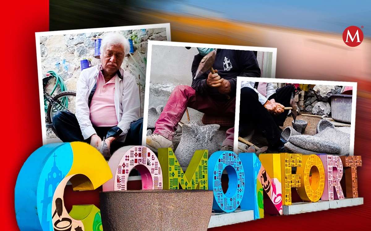 Especial || Familia Quintero; tres generaciones de artesanos del molcajete en Comonfort