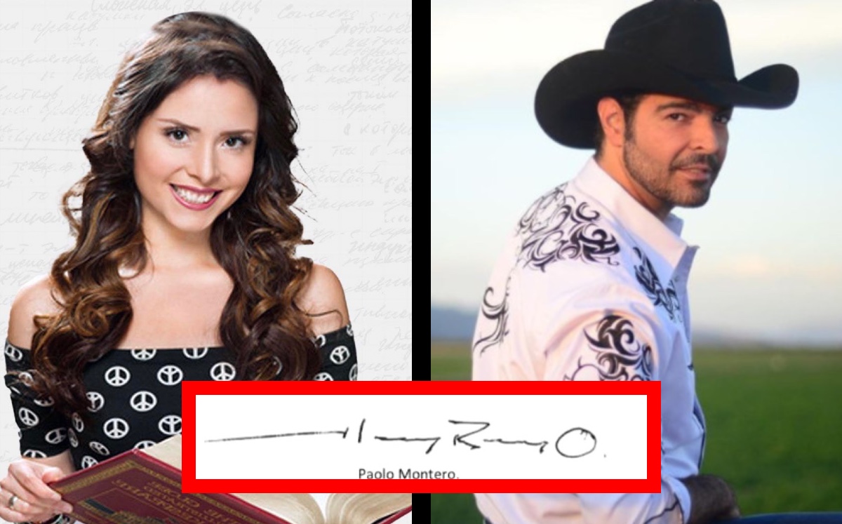 Maryfer Centeno analizó la firma de Pablo Montero | ESPECIAL