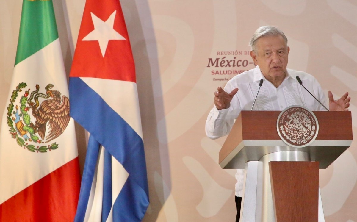 AMLO reconoció la visión de Fidel Castro para formar a médicos. | Ariel Ojeda