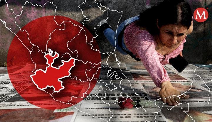 El mayor número de desaparecidos está en los Altos Norte.