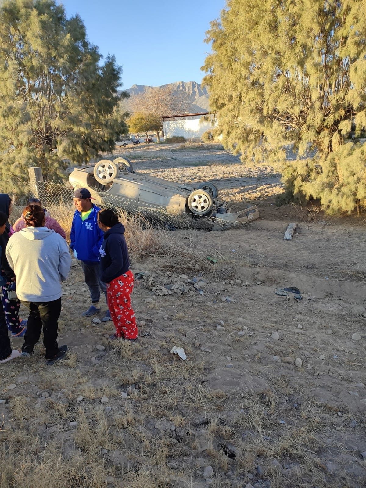 Jorge de 27 años del ejido Las Lechuzas resultó lesionado. | Especial