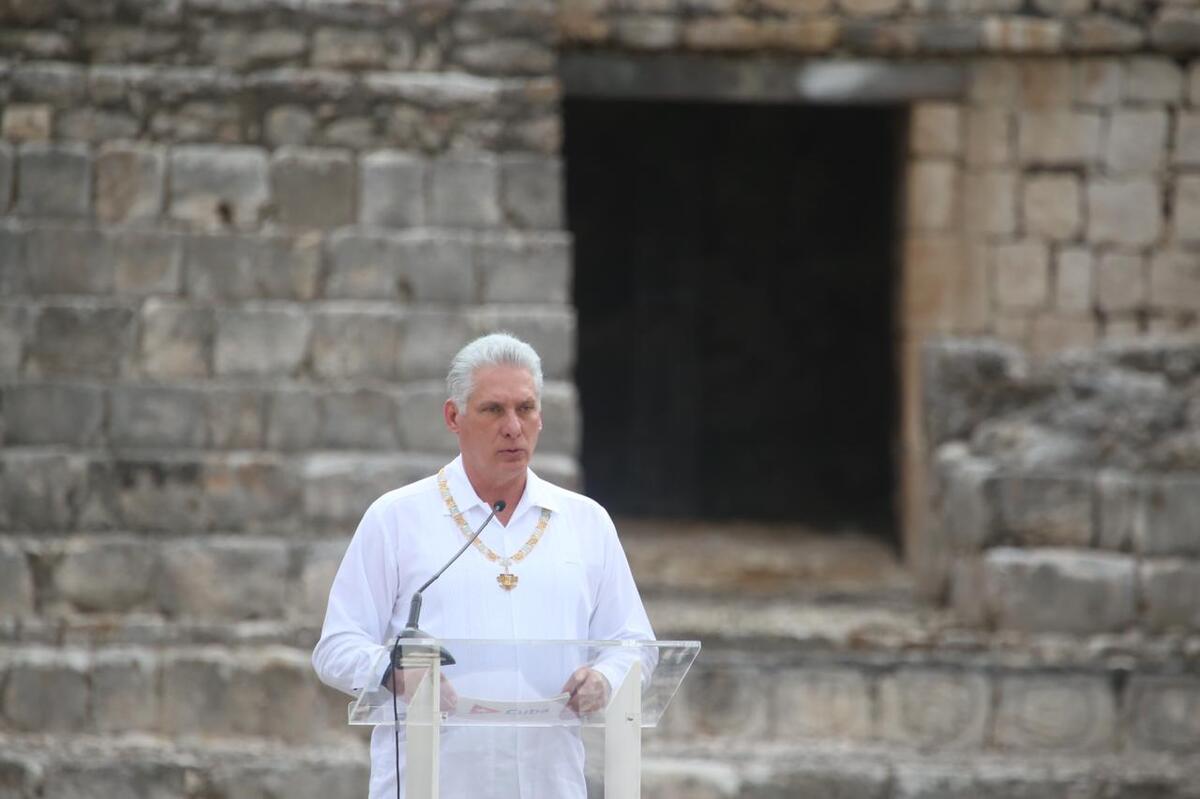 Miguel Díaz-Canel, presidente de Cuba. (Ariel Ojeda)