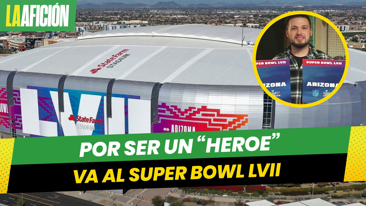 Hombre rescata a personas en tormenta de nieve y recibe boletos del Super Bowl LVII