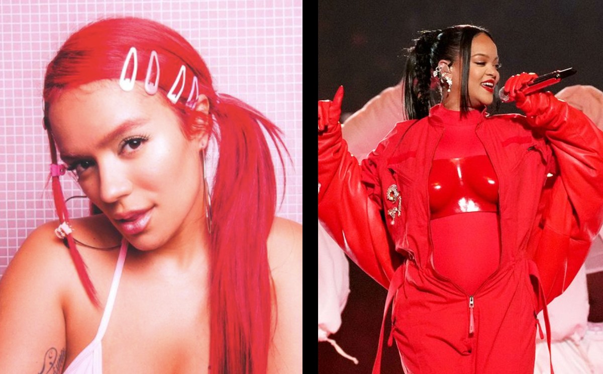 Karol G conoce a Rihanna y explota de emoción. | ESPECIAL