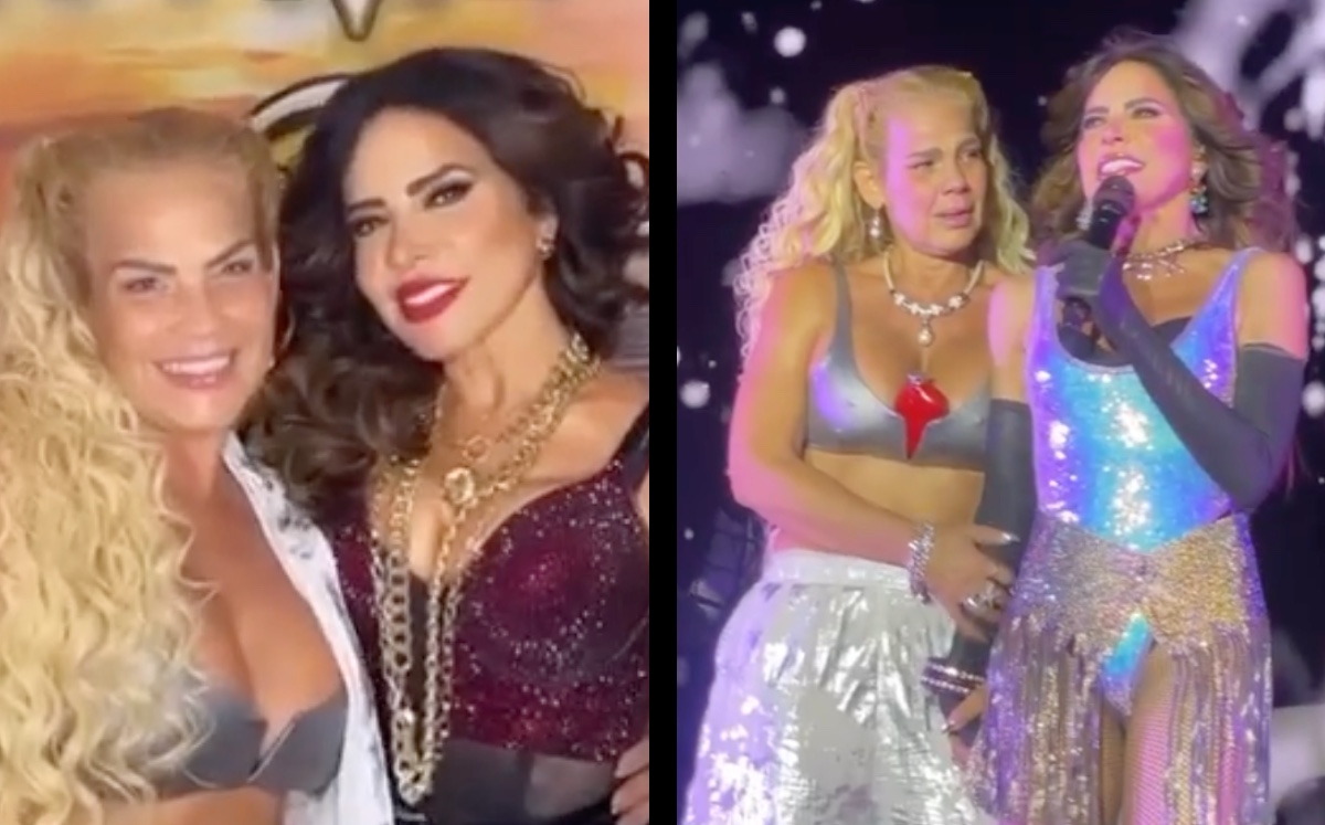 Niurka y Gloria Trevi se encontraron en un concierto de la cantante | ESPECIAL