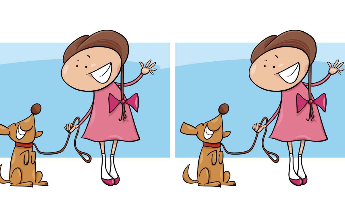 Observa y enfoca tu vista para encontrar las diferencias | Especial