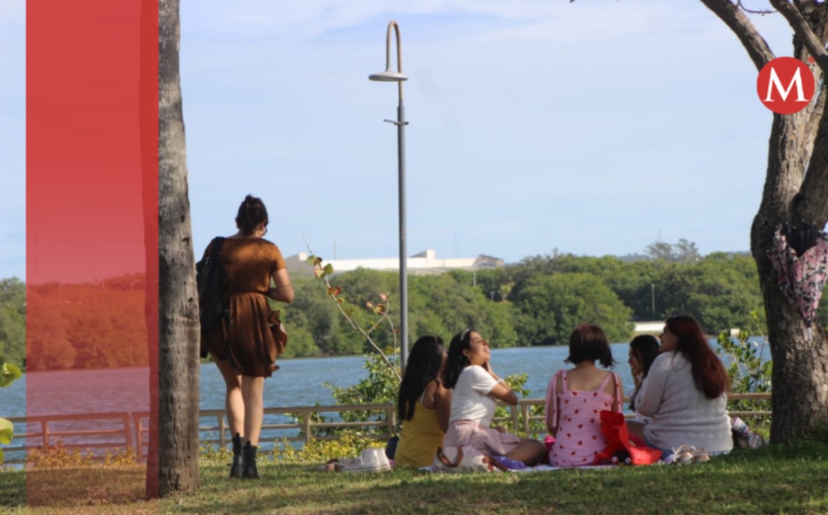 Picnic en laguna del Carpintero en Tampico. (Sergio Sánchez)