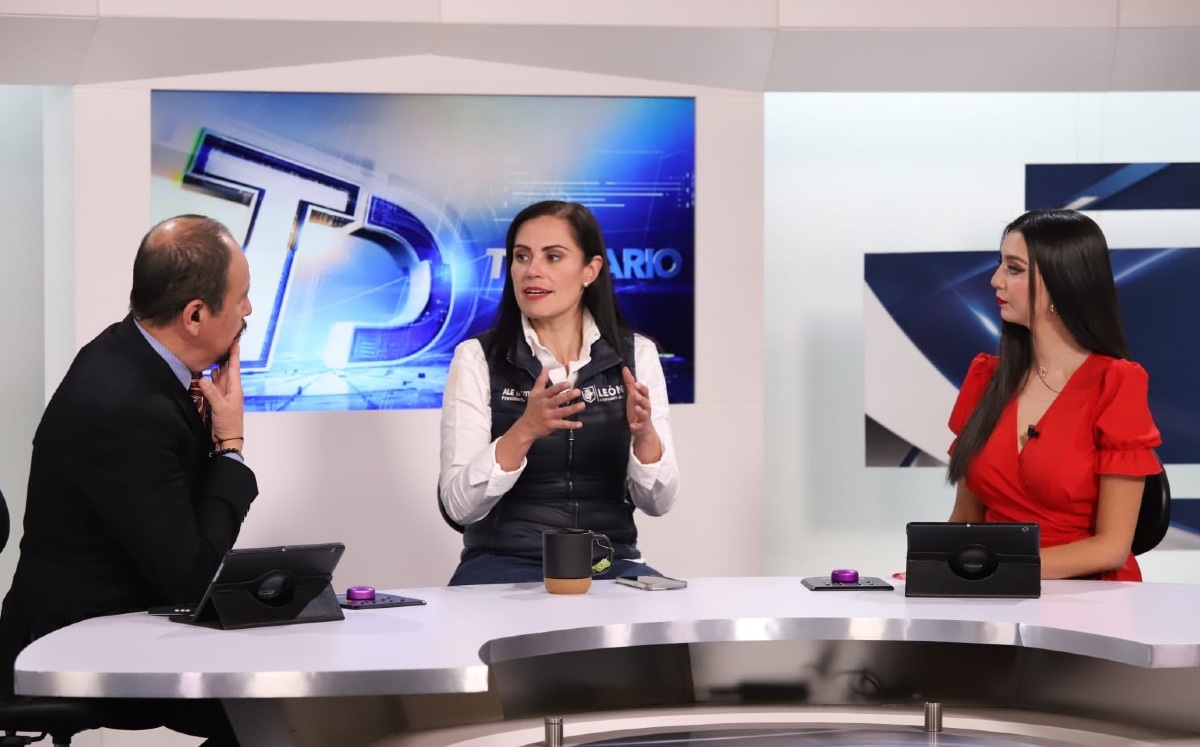 Alejandra Gutiérrez en Telediario / Dany Bejar