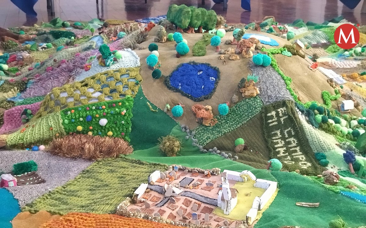 Convocan a crear un mapa de Tampico tejido a mano