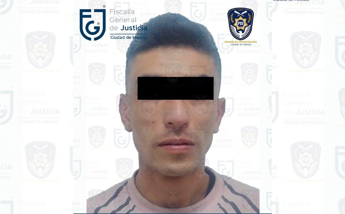 El detenido es señalado por su probable participación en el delito de feminicidio.