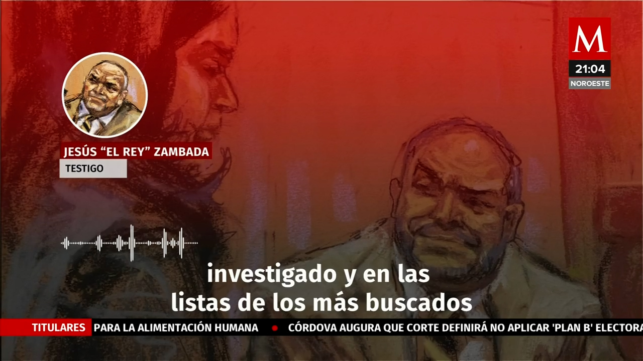 García Luna declina testificar y 'El Rey' Zambada le cuelga más sobornos